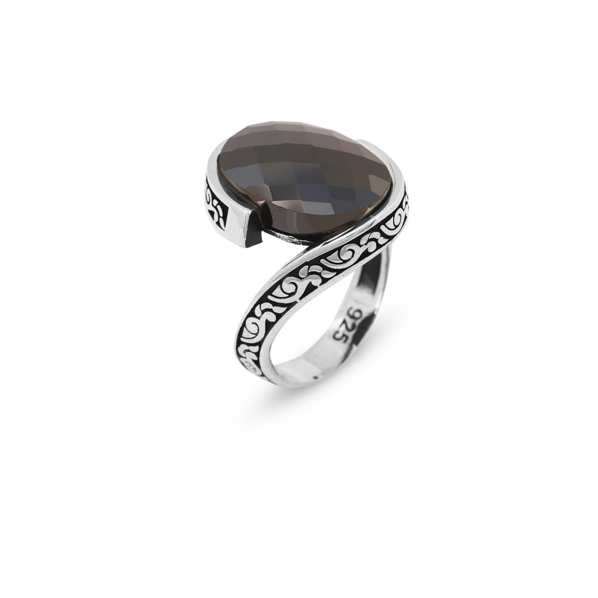 Onyx Ring Gemstone Ring Ottoman Statement Ring Vintage Ring Pinky Ring Sterling Silver Ring Gift for Him Handmade