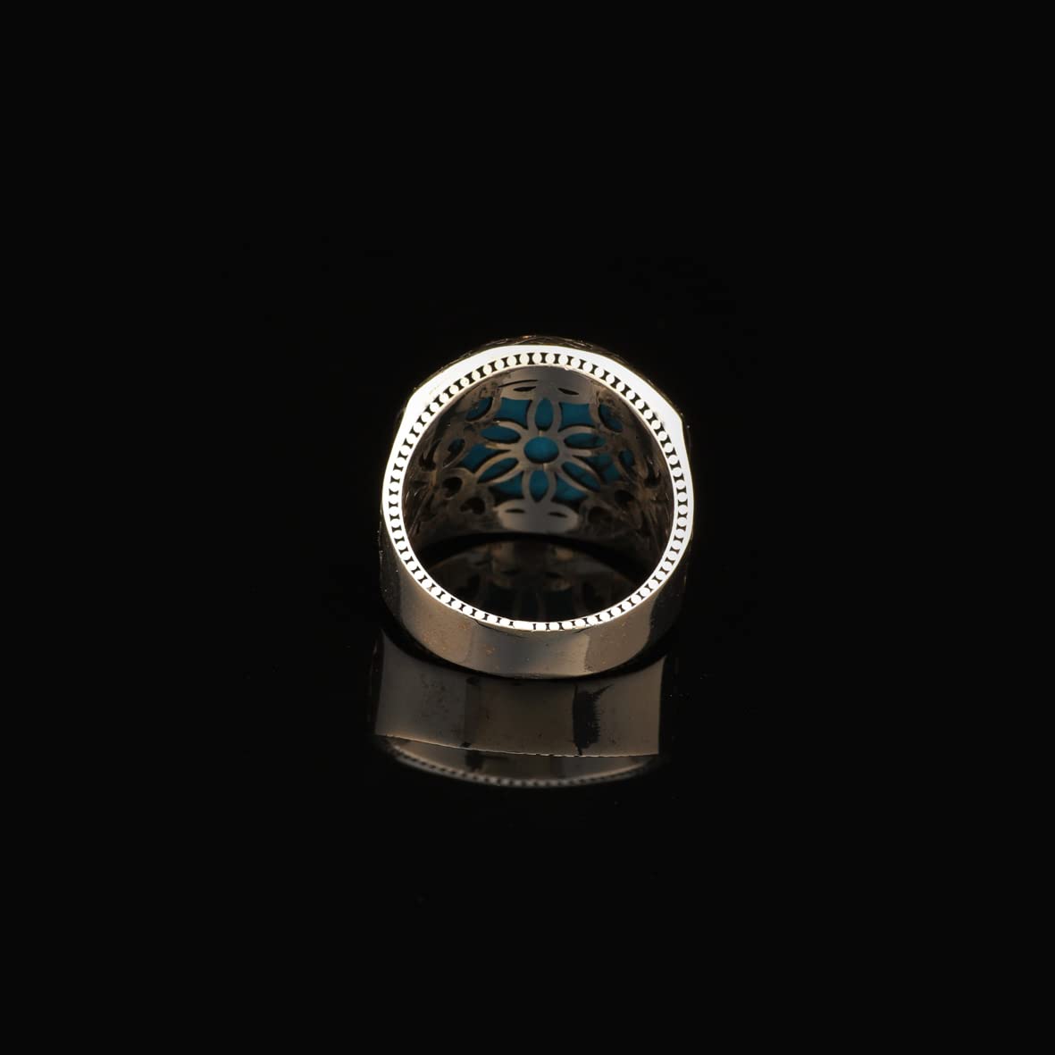 Mens Turquoise Ring