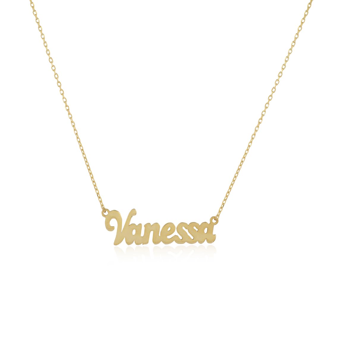 Customize Your Style with Personalized Name Necklace in Sterling Silver - Women's Sterling Silver Name Necklace with a Personal Touch - Aesthetic Jewelry Essential
