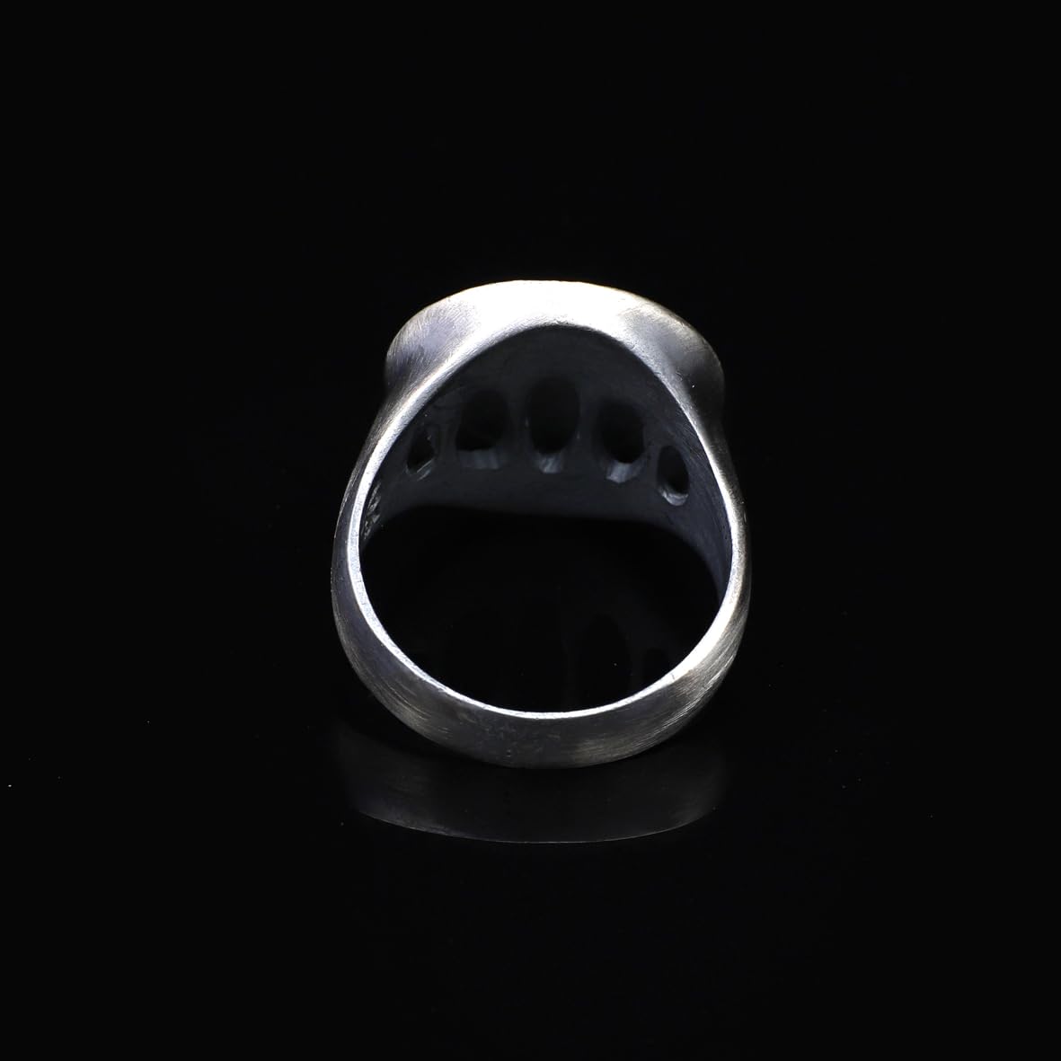 Handmade Lion Signet Ring - 925 Sterling Silver Men's Ring