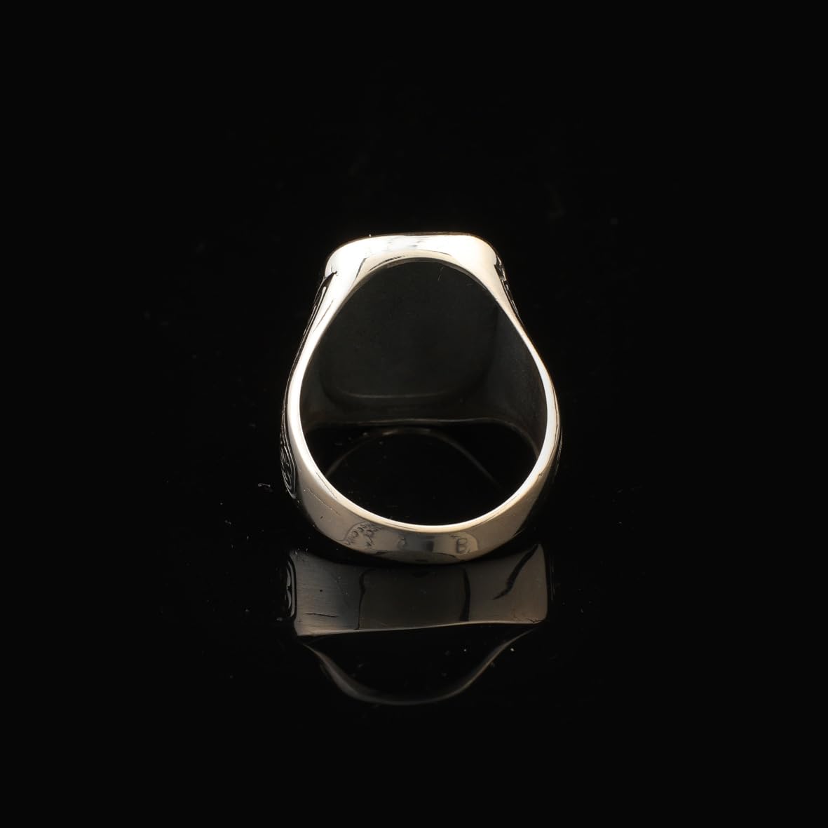Ottoman Style Ring Statement Ring Vintage Ring Sterling Silver Ring Pinky Ring Silver Signet Ring Gift for Him Handmade