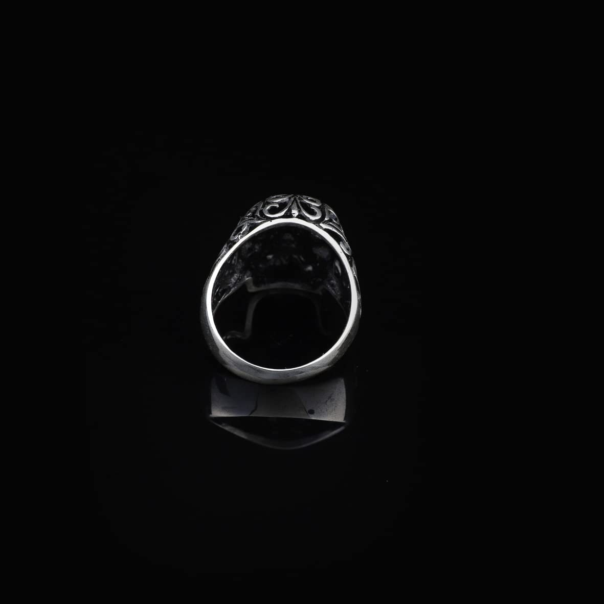 925K Sterling Silver Skull Ring