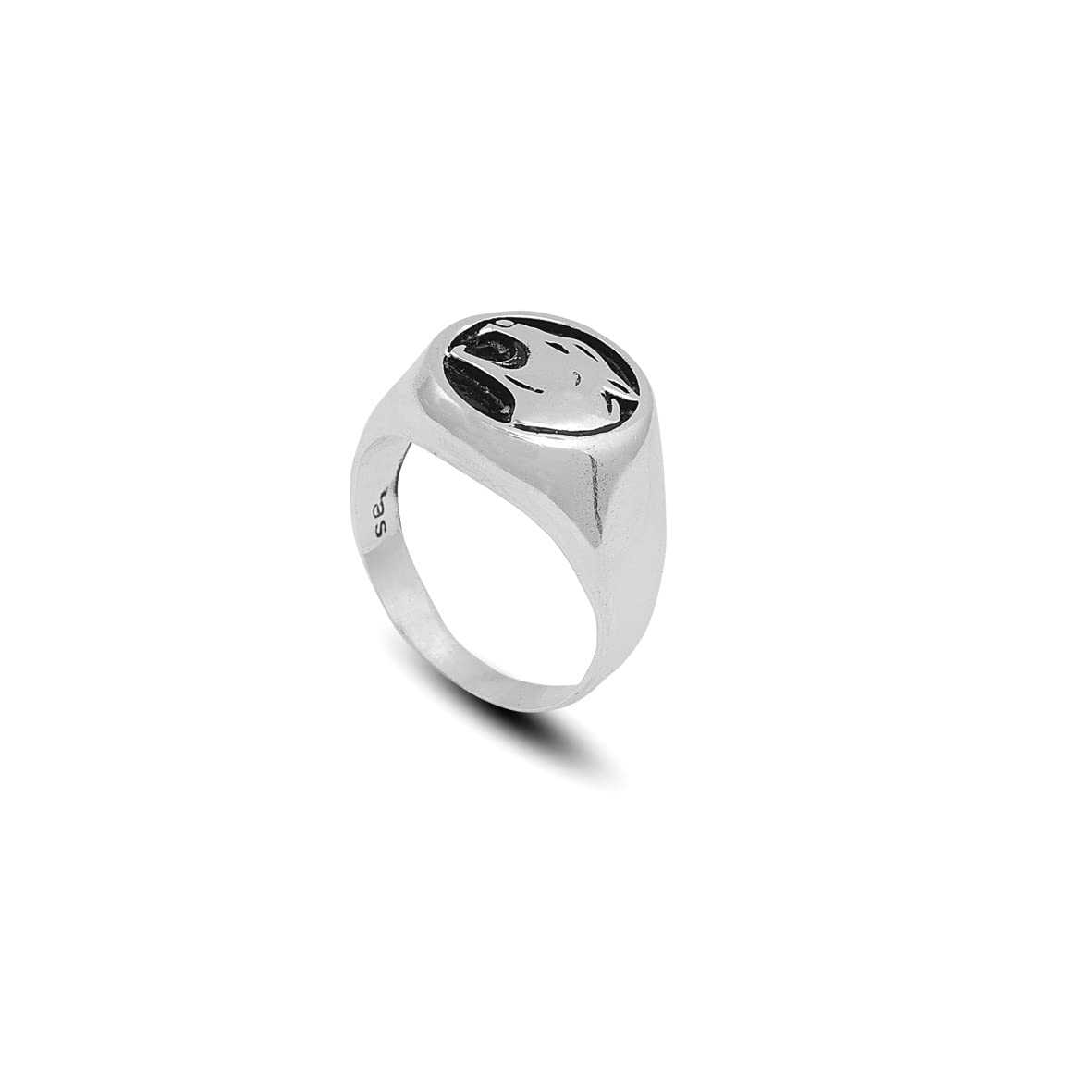 925K Sterling Silver Wolf Ring