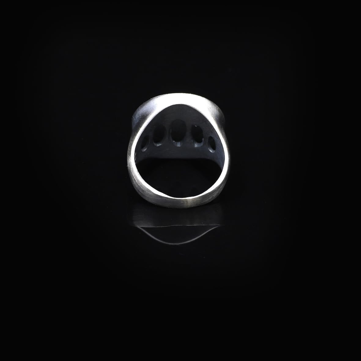 Handmade Medusa Pinky Signet Ring - 925 Sterling Silver Men's Jewelry