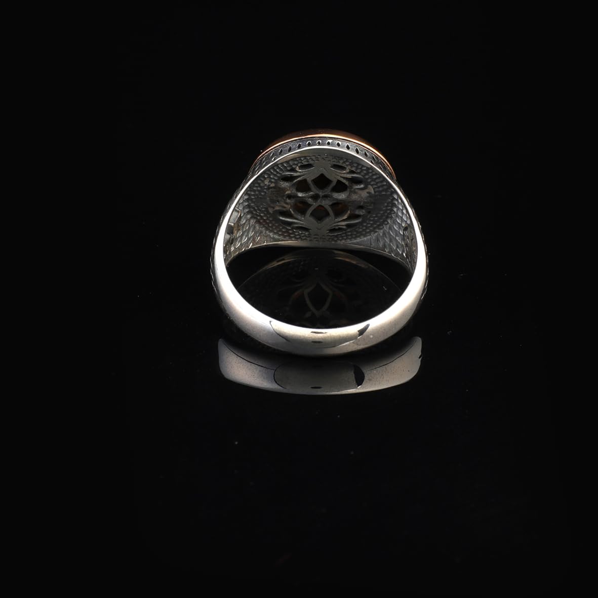 Men’s Tiger Eye Pinky Ring