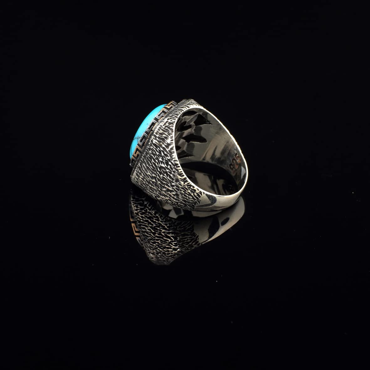 Mens Turquoise Ring