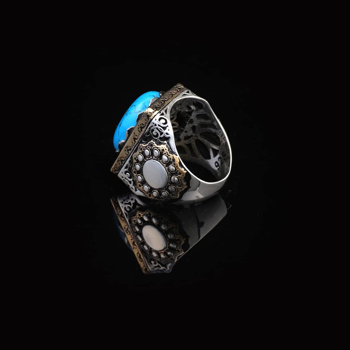 Turquoise Ring Men