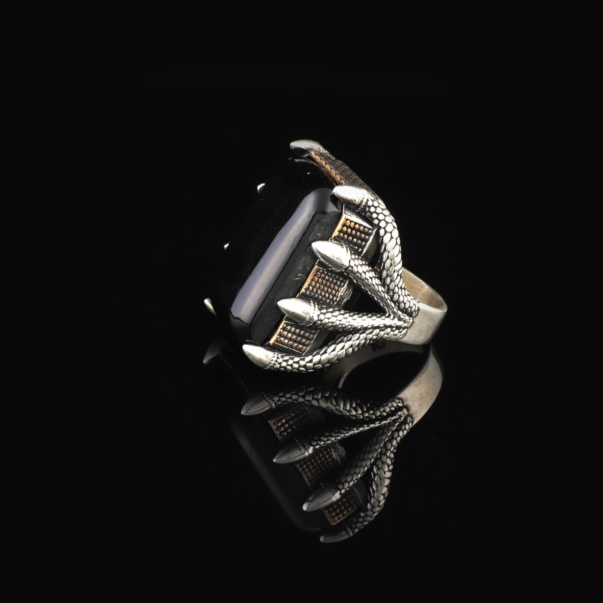 Vintage Black Onyx Ring
