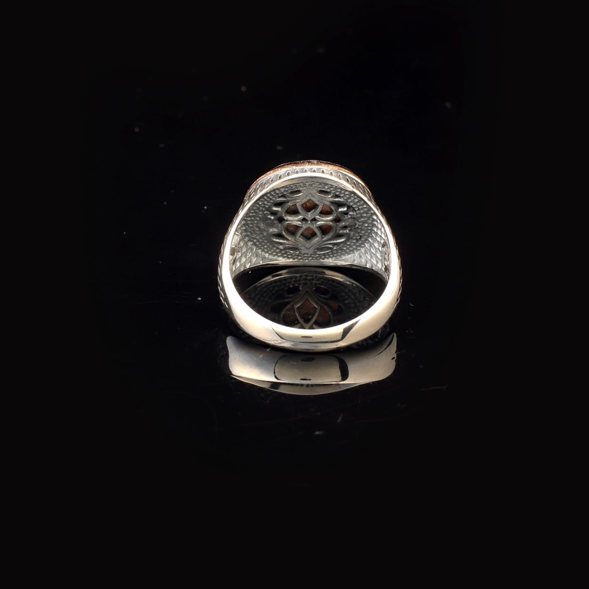 Onyx Ring Signet Ring Pinky Ring Ottoman Vintage 925 Sterling Silver Ring Promise Ring for Him Engagement Ring Gemstone Ring Gift for Husband Handmade