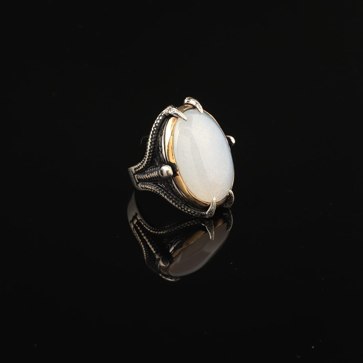 Natural Moonstone Ring