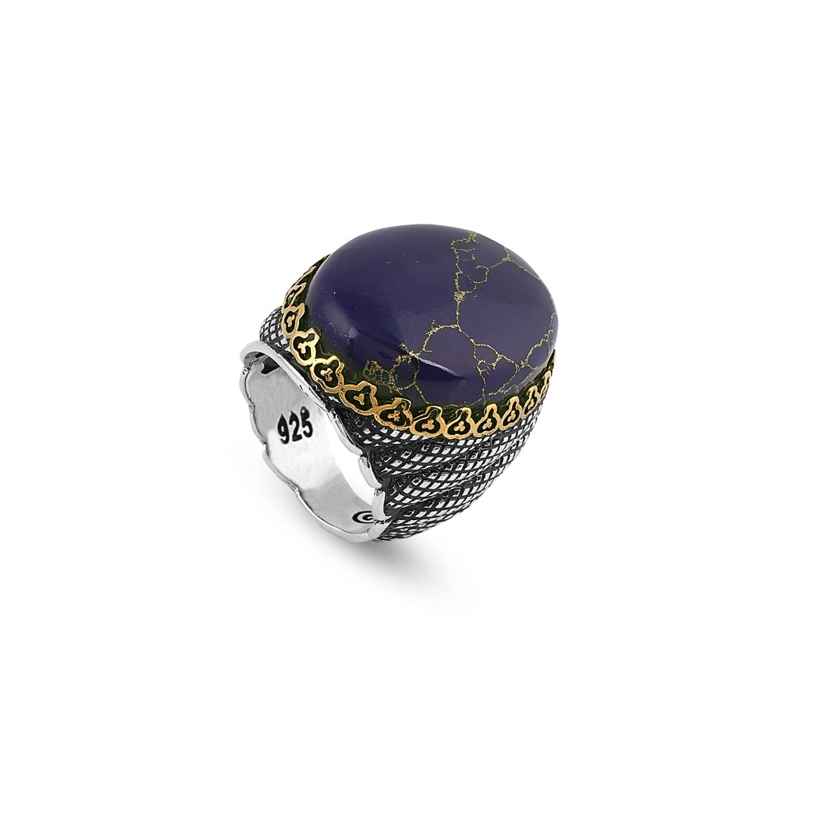 Blue Sapphire Ring Mens