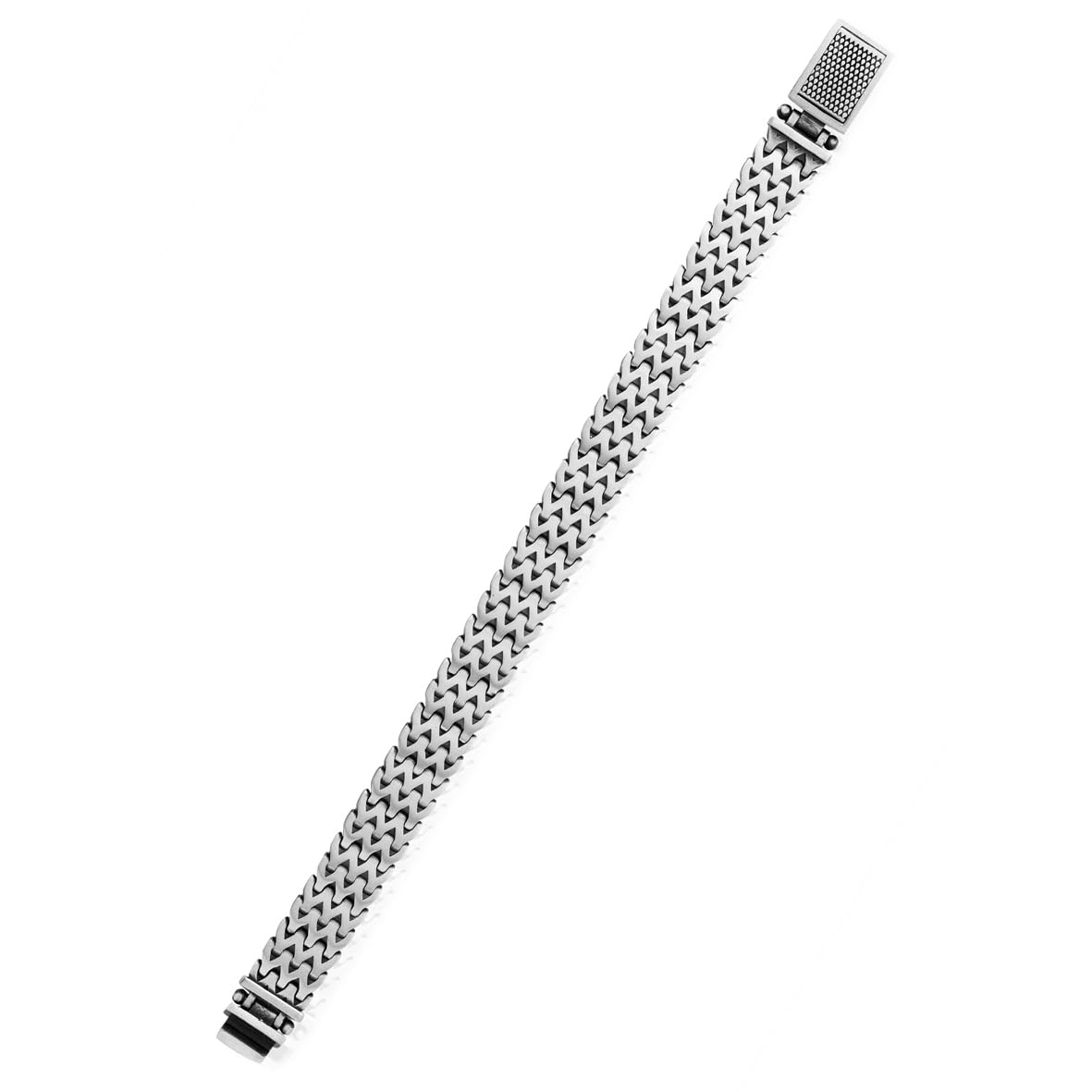 Men’s Gothic Bracelet – Handmade Vintage Chain Bracelet in Sterling Silver