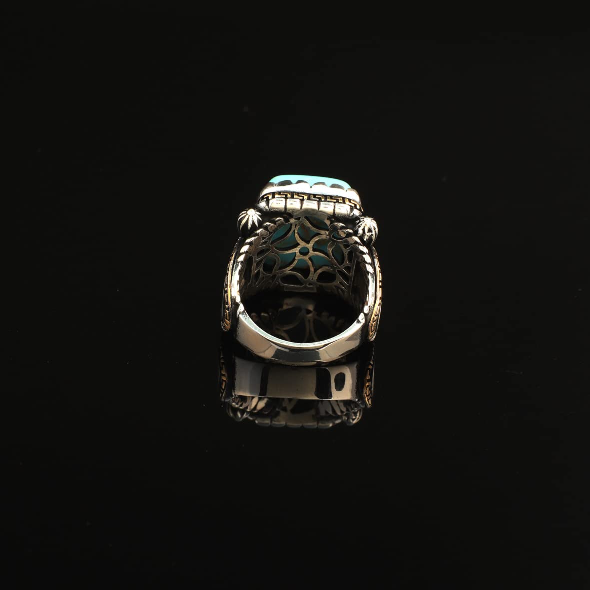 Mens Turquoise Ring