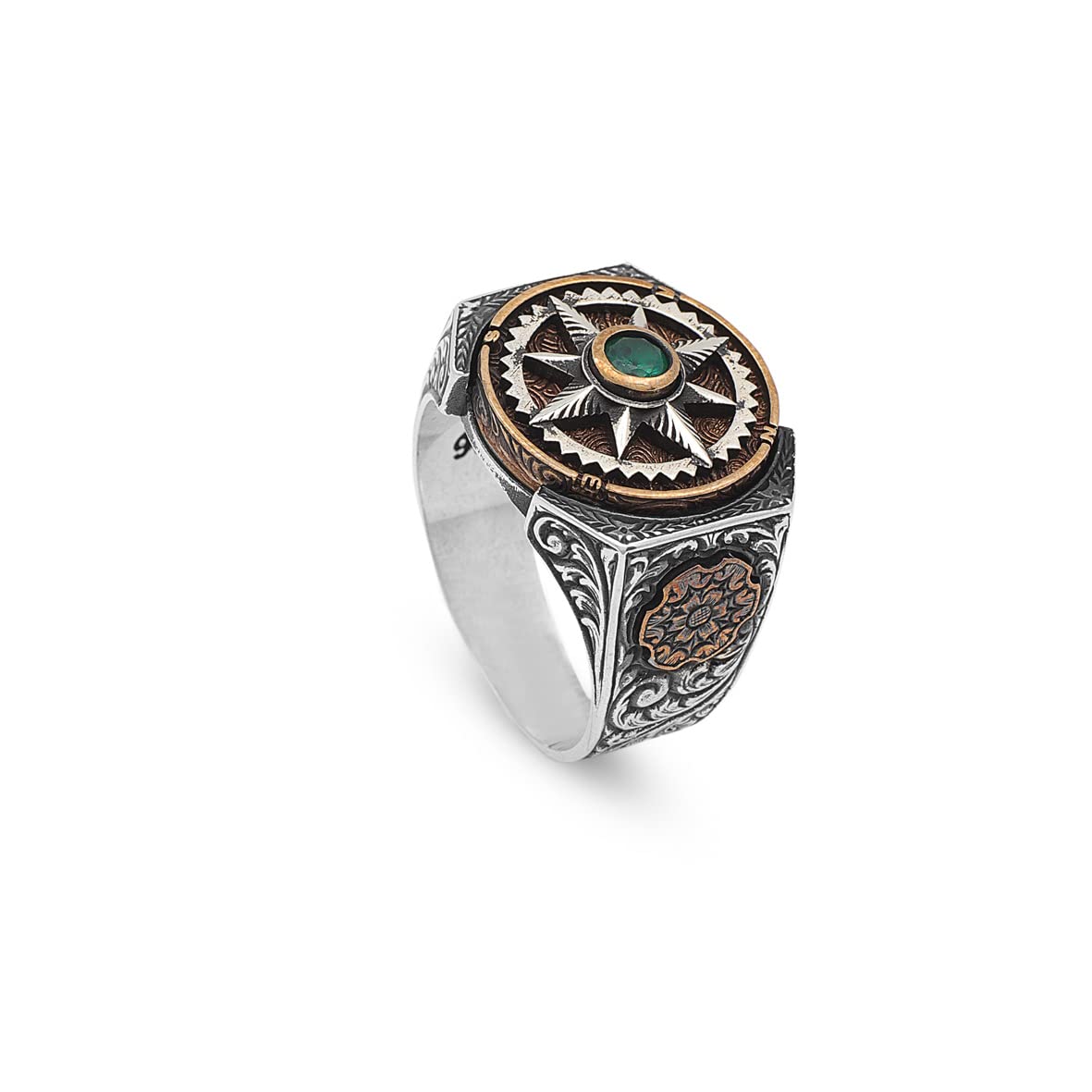 Emerald Ring Men