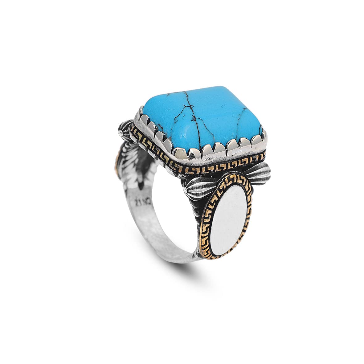 Mens Turquoise Ring