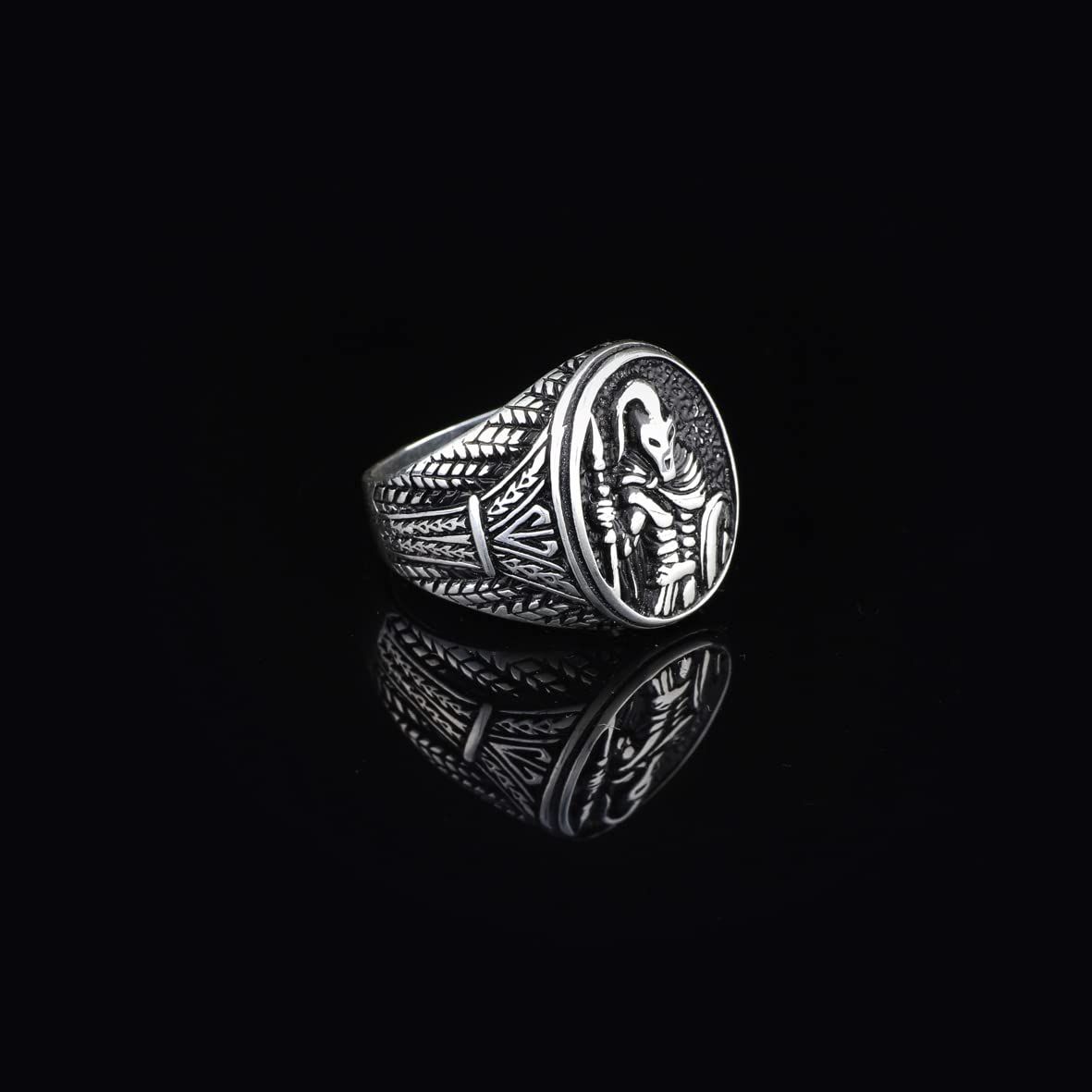925K Sterling Silver Spartan Ring