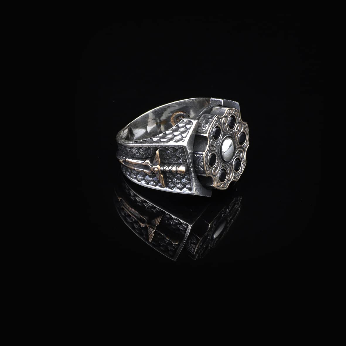 Black Onyx Men's Ring