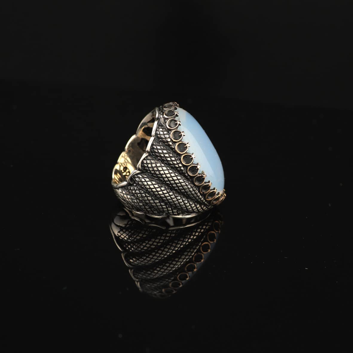 Natural Moonstone Ring