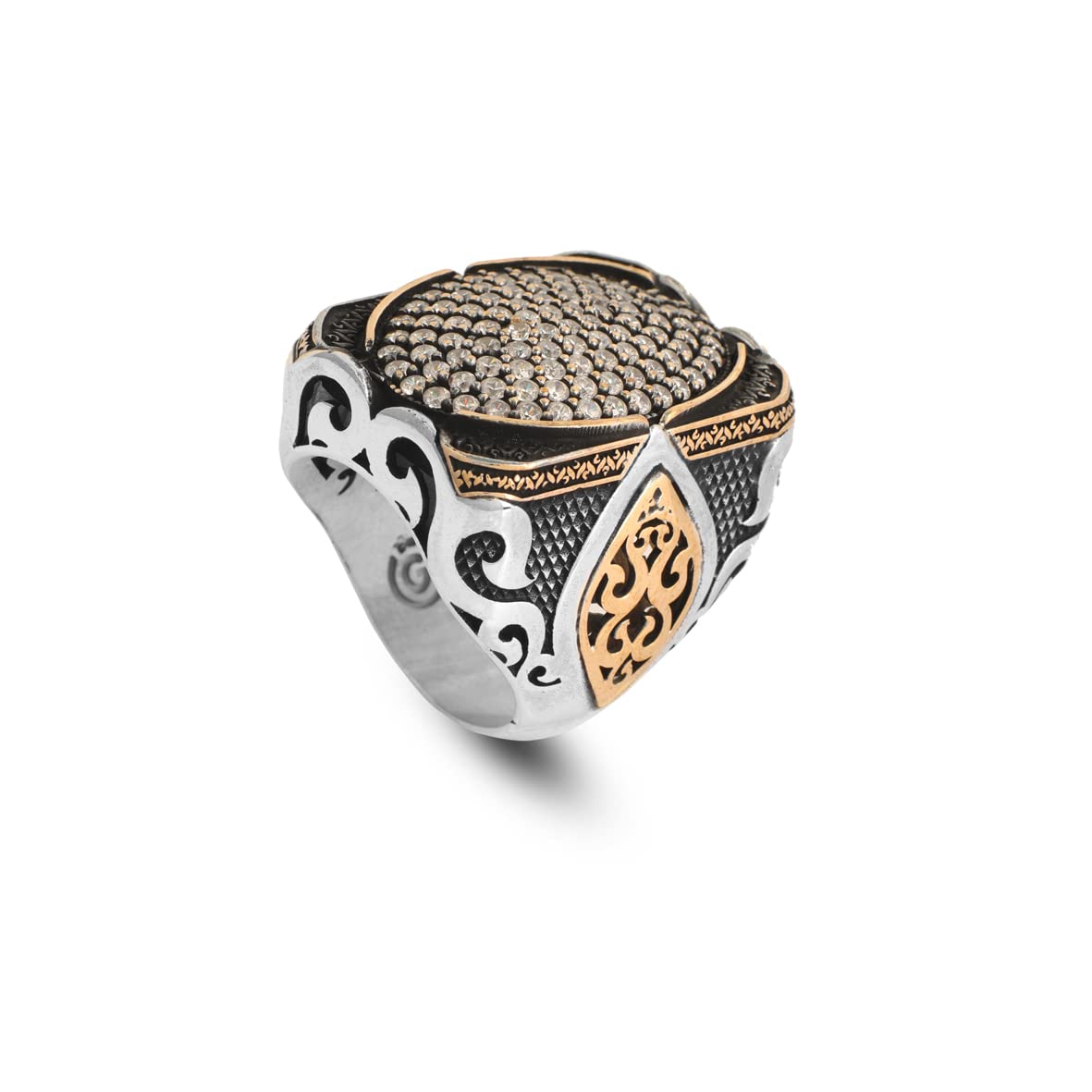 Silver Large Ring