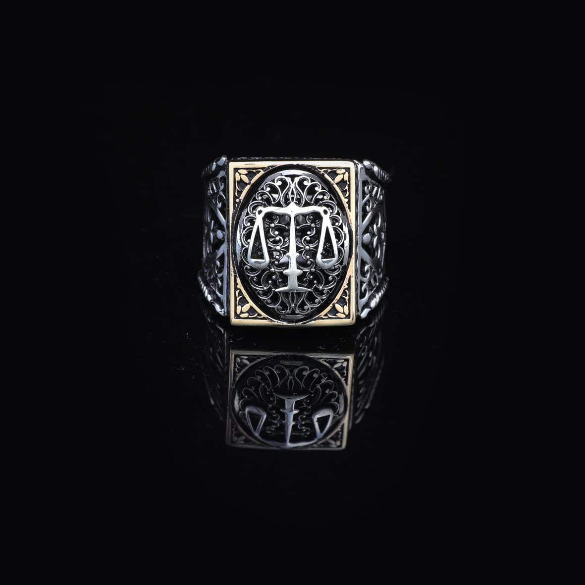 Silver Scale Ring