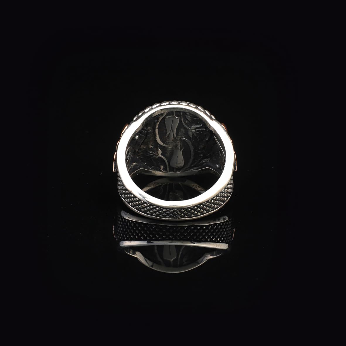 Men’s Black Onyx Sterling Silver Ring