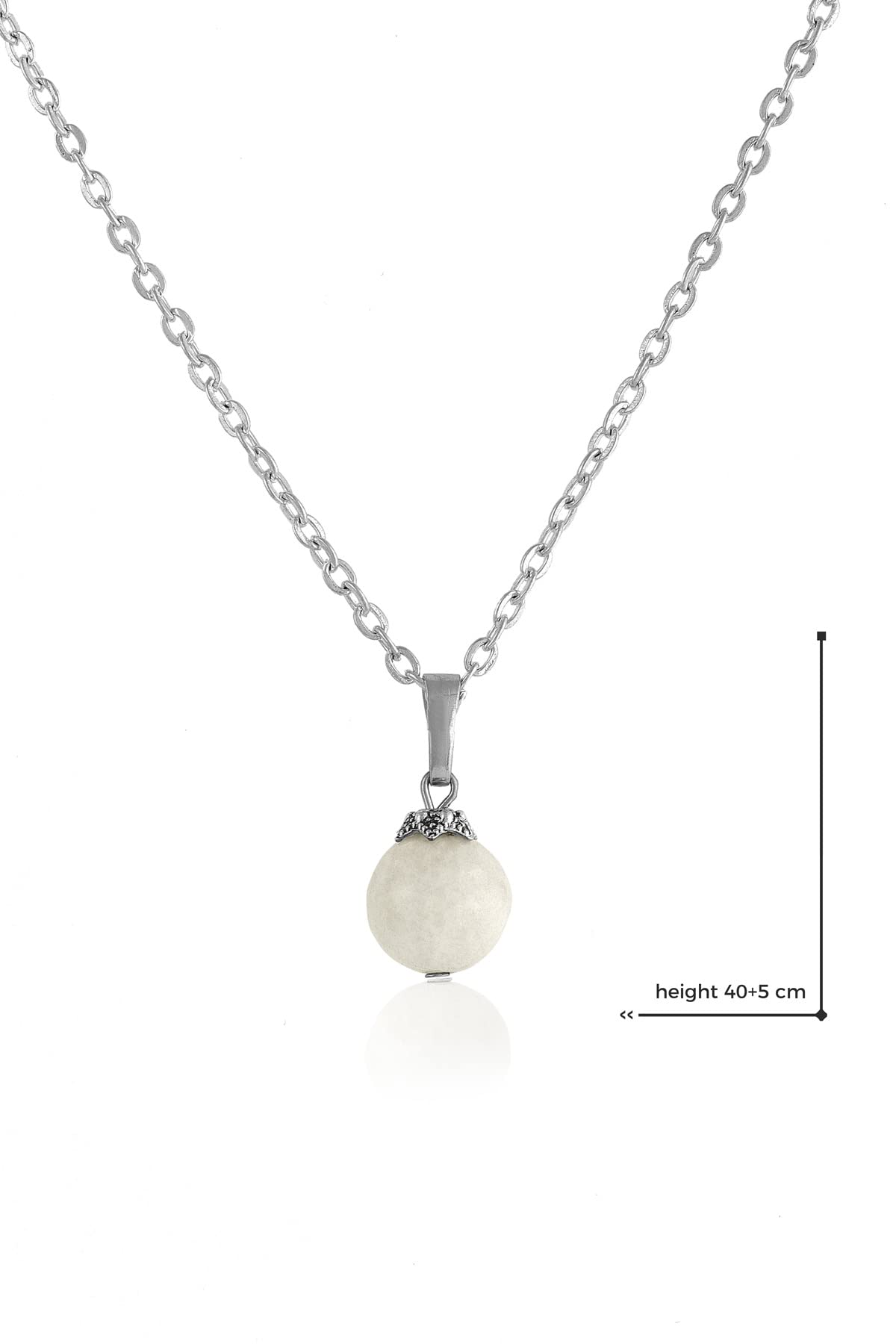 Moonstone Necklace Sterling Silver