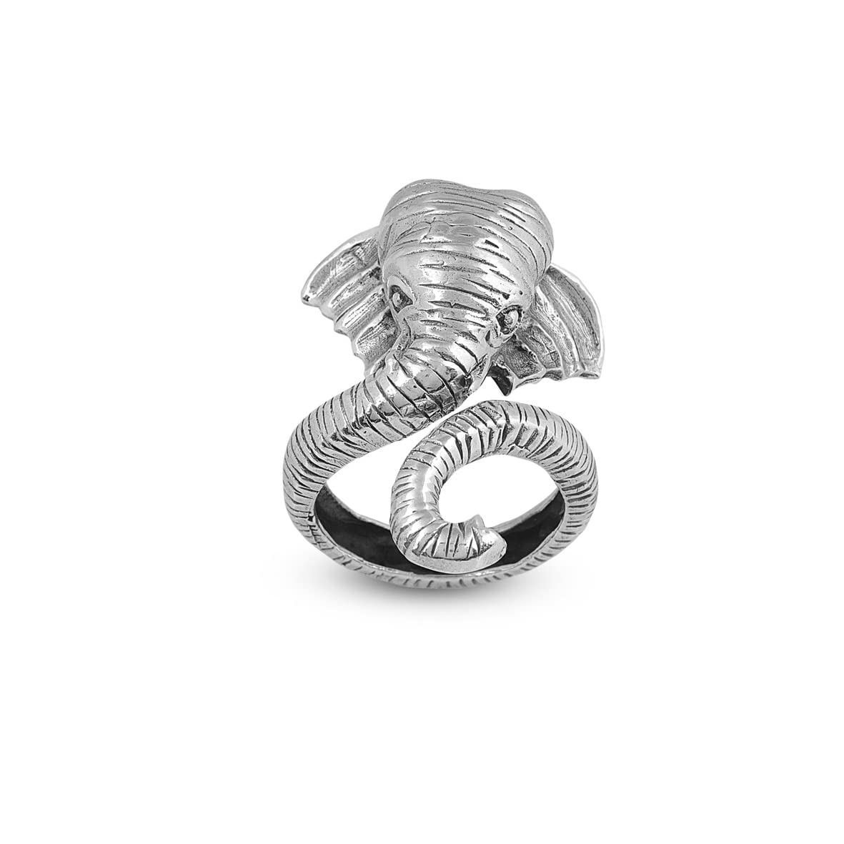 925K Sterling Silver Elephant ring