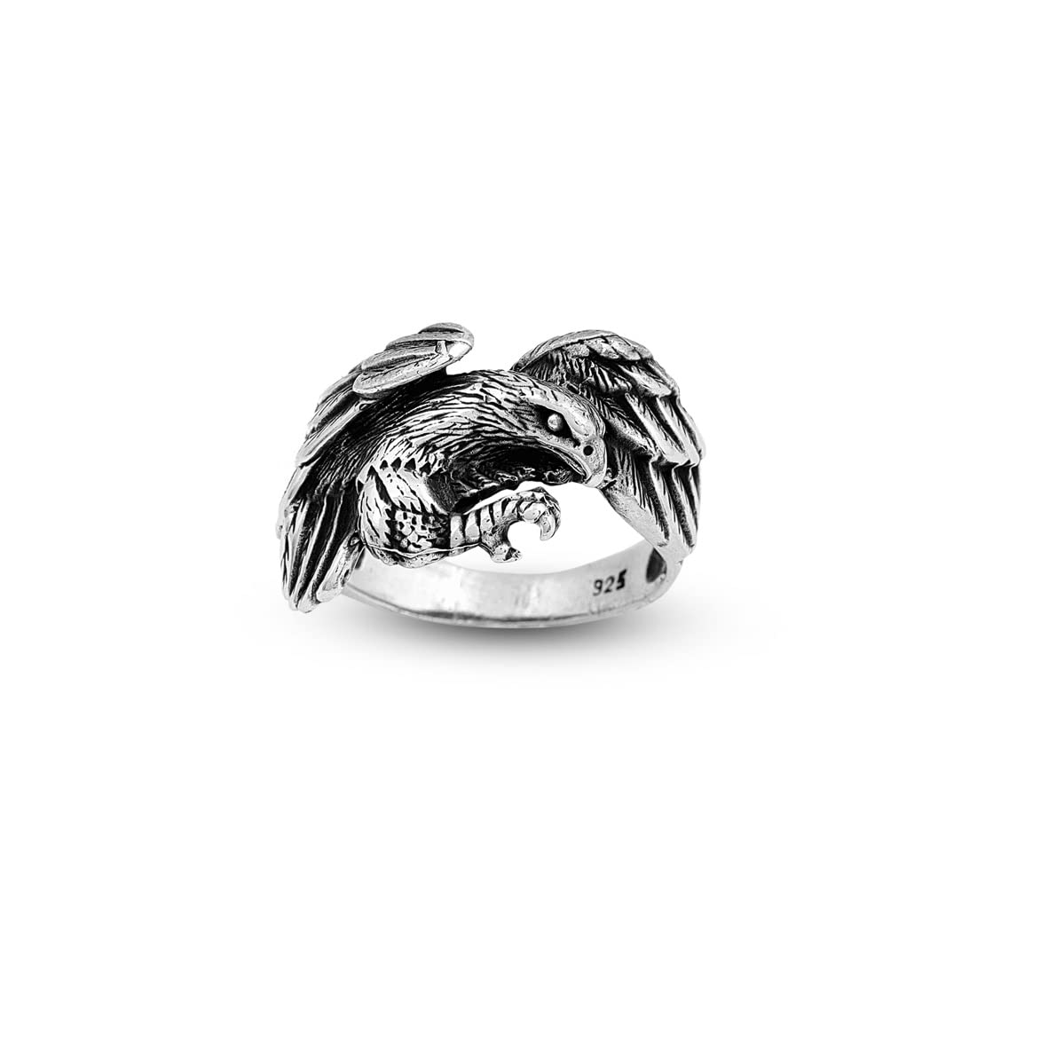 925K Sterling Silver Eagle Ring