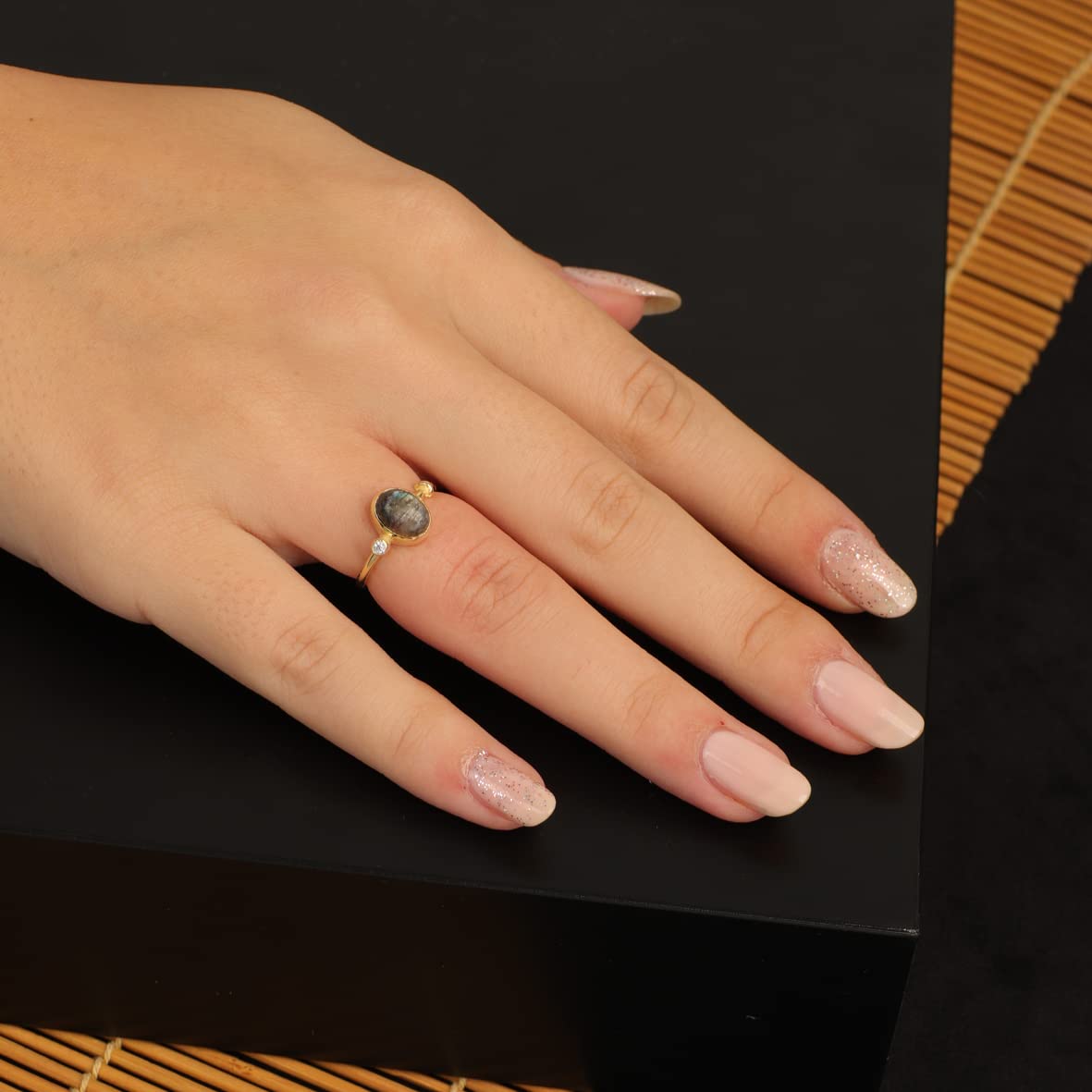 Labradorite Ring