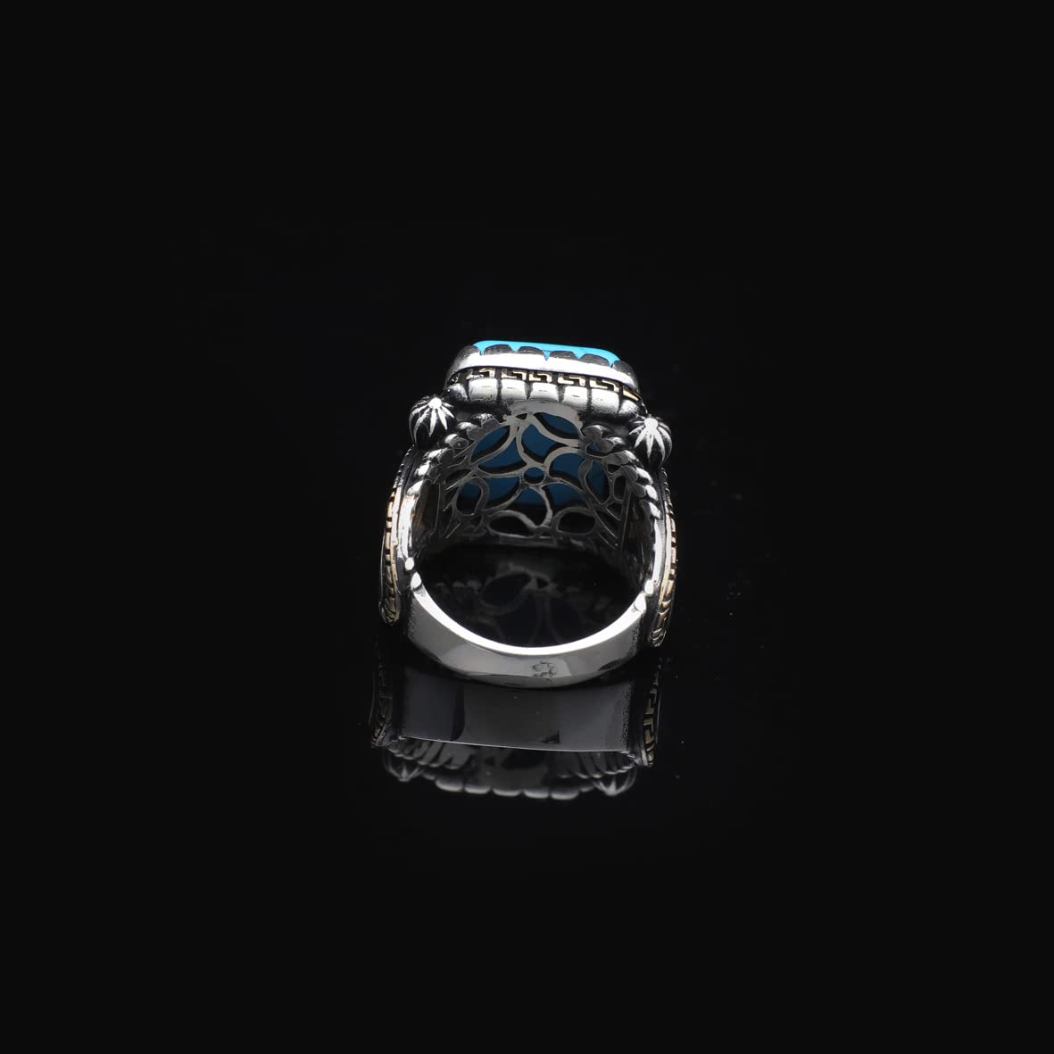 Mens Turquoise Ring