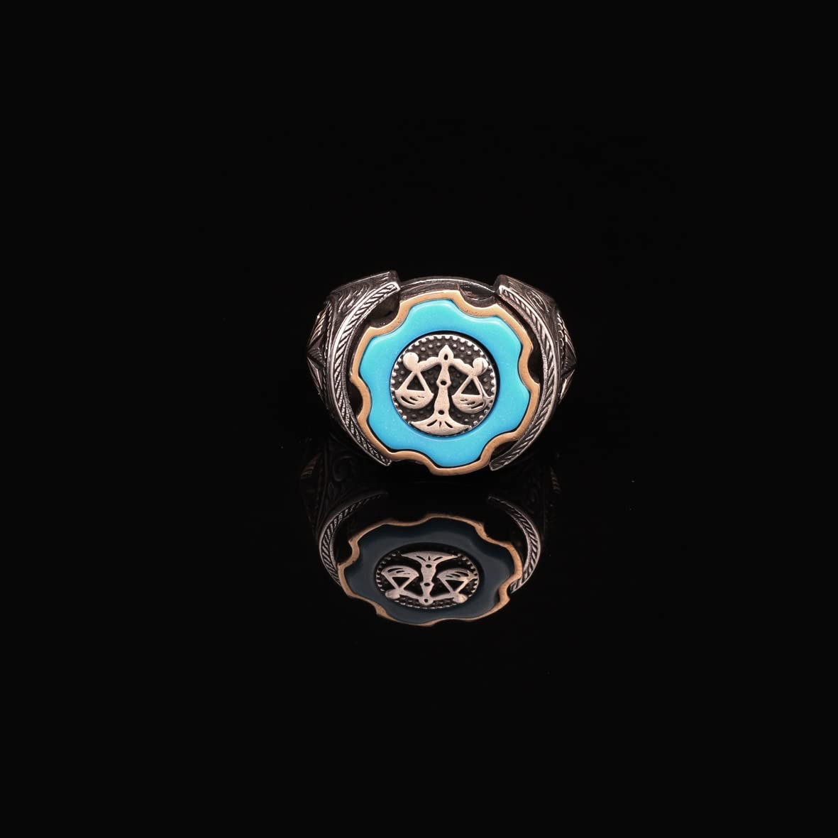 Turquoise Ring Men