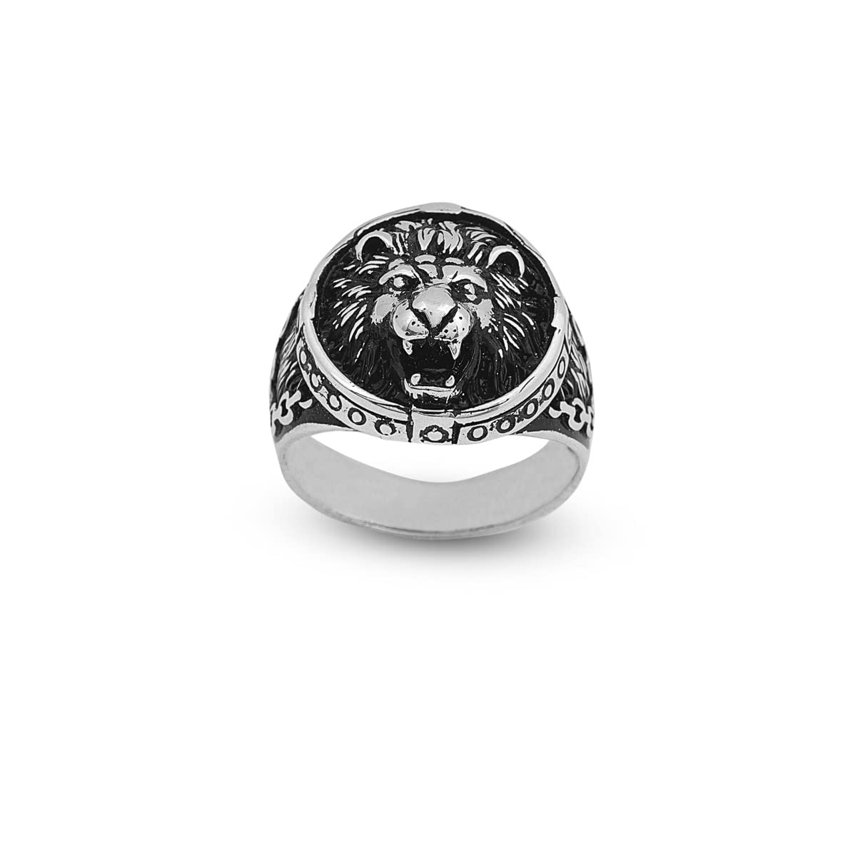 925K Sterling Silver Lion Ring