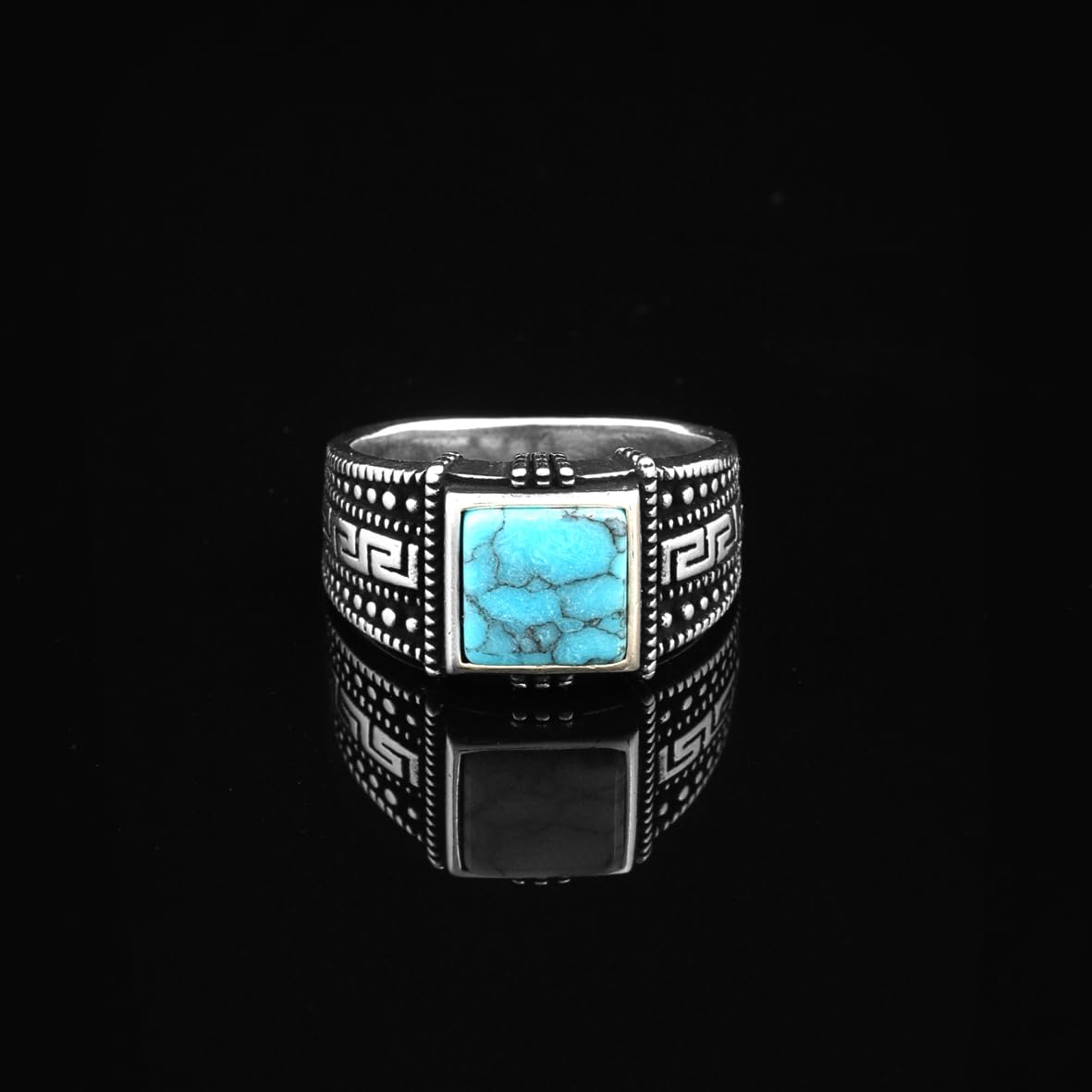 Vintage Men's Turquoise Ring
