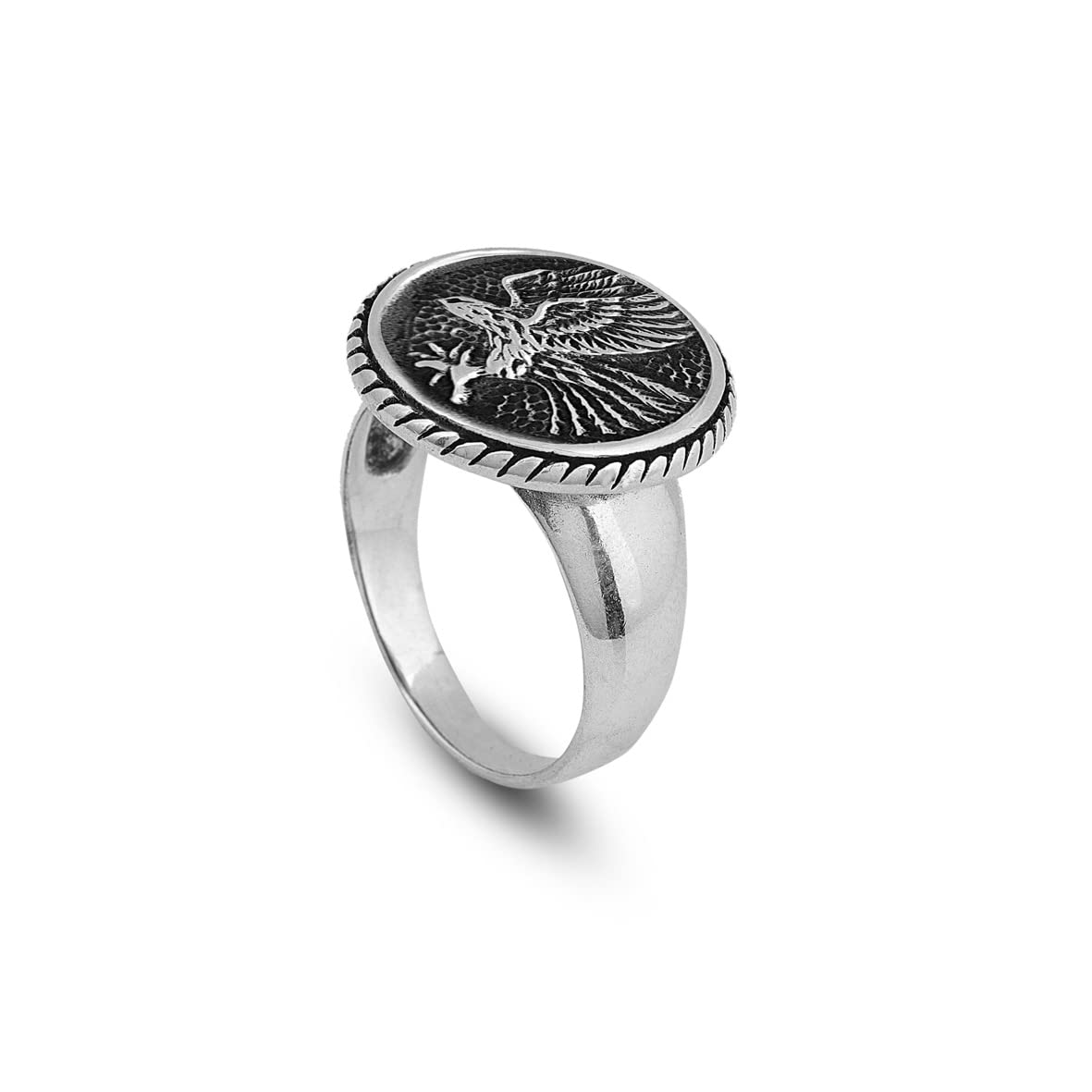 925K Sterling Silver Eagle Ring