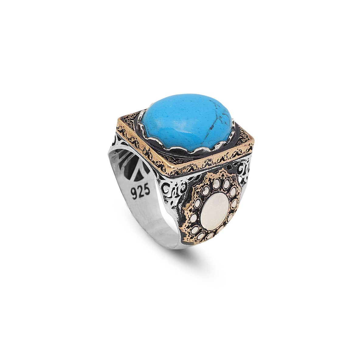 Turquoise Ring Men