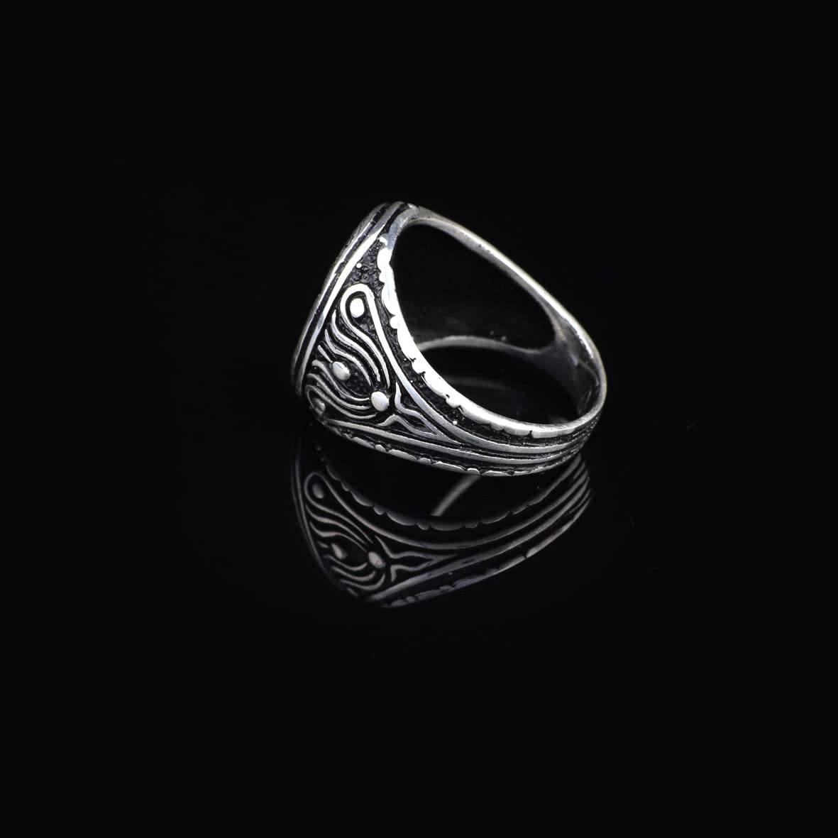 925K Sterling Silver Crow Ring
