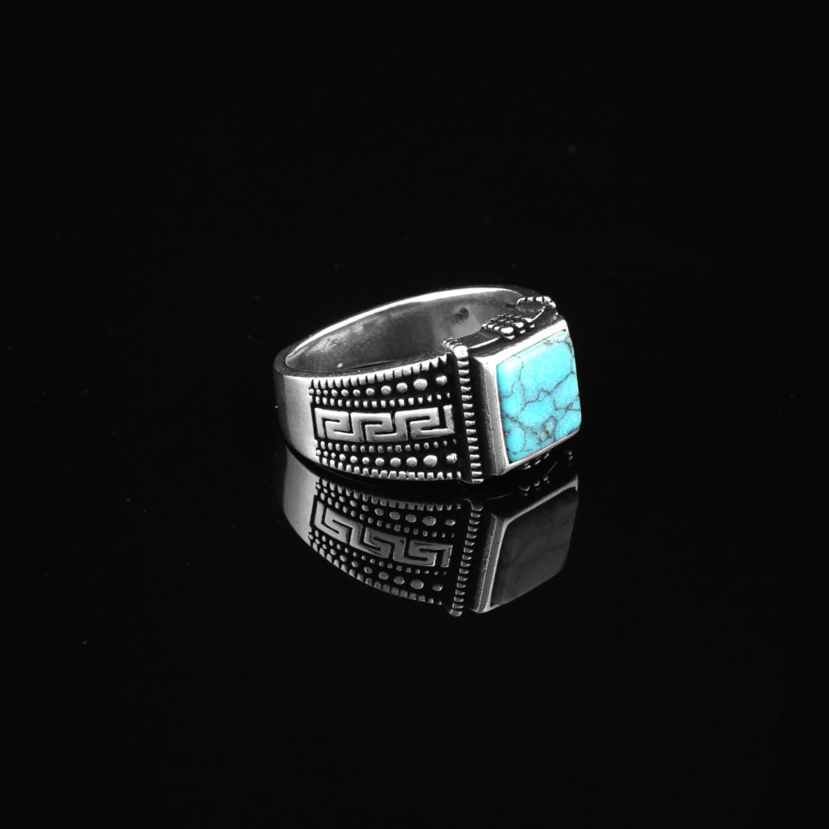 Vintage Men's Turquoise Ring