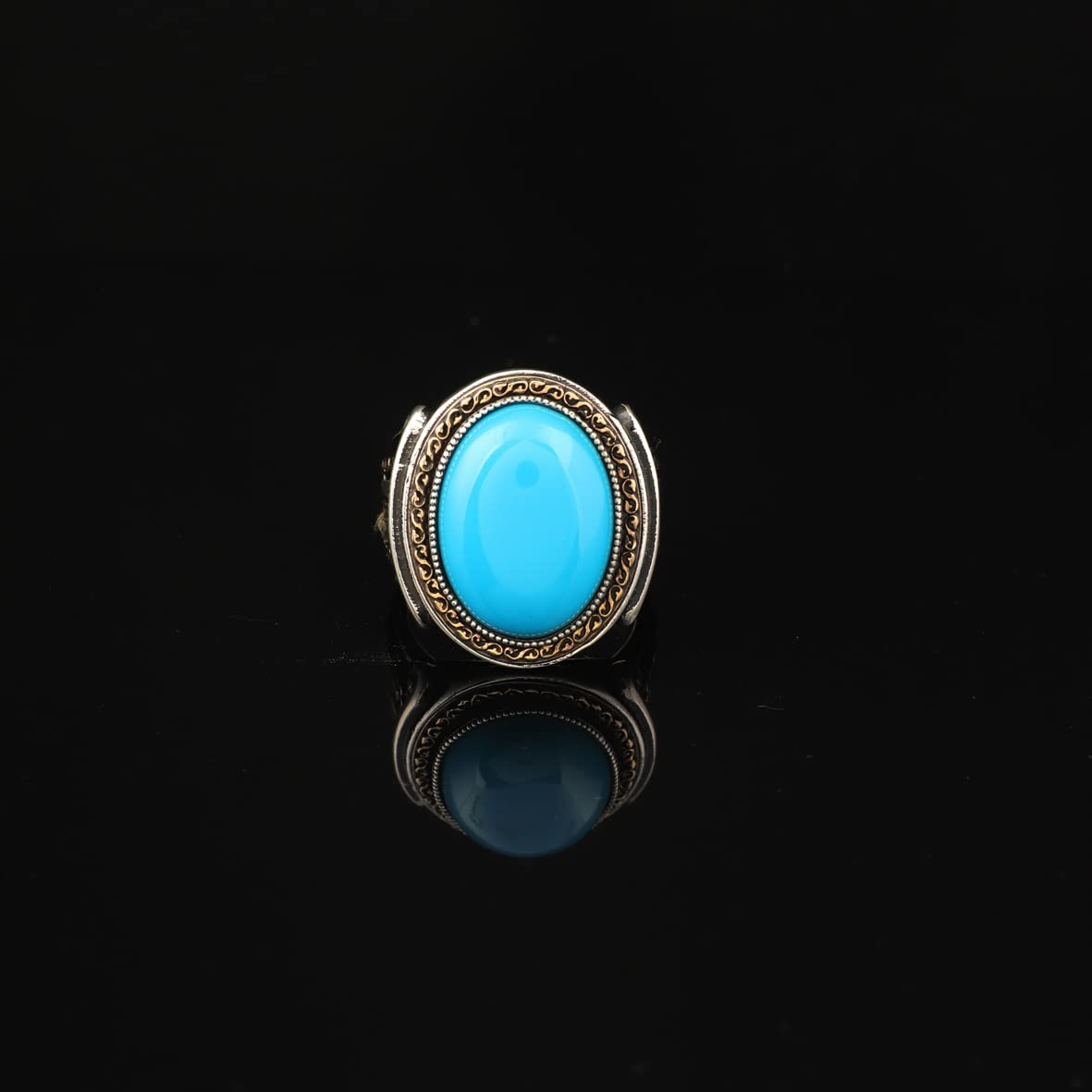 Mens Turquoise Ring