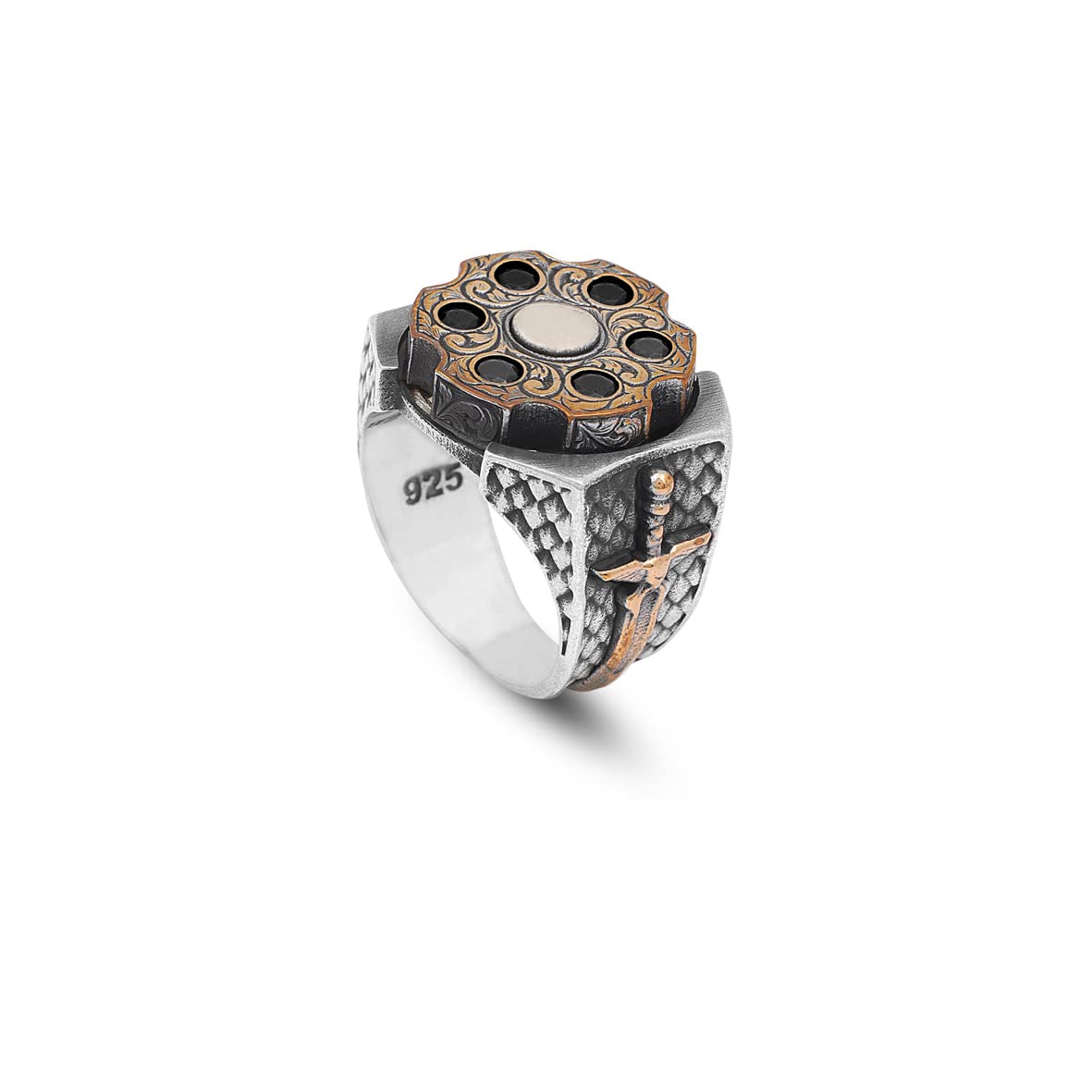 Black Onyx Men's Ring