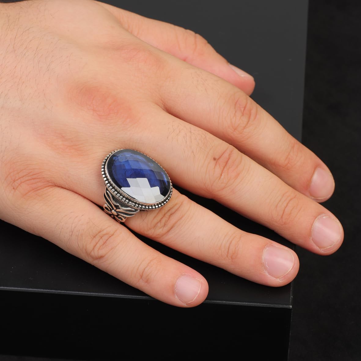 Sapphire Ring for Men
