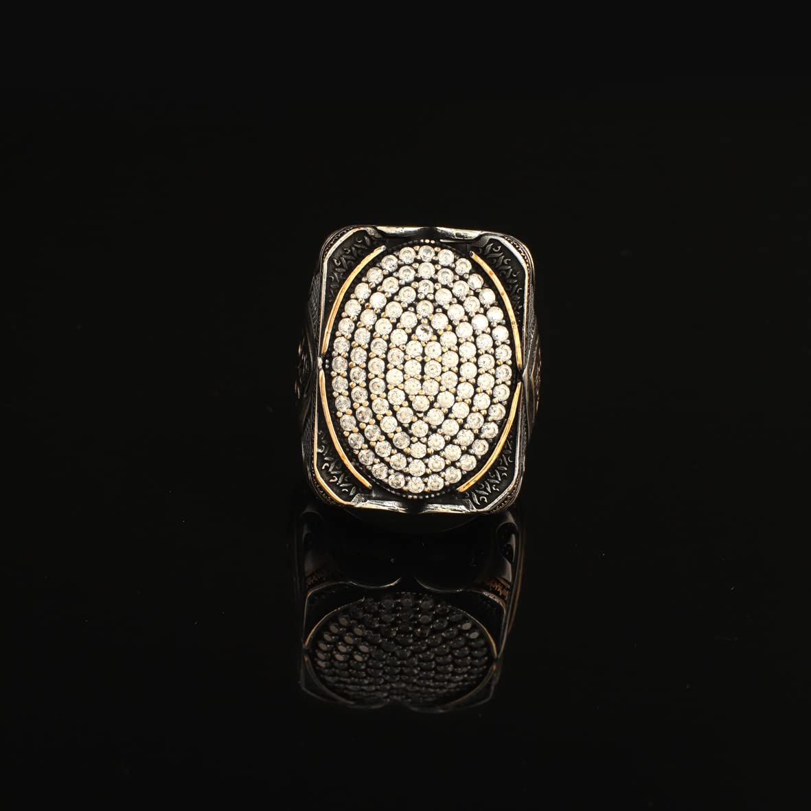 Silver Large Ring