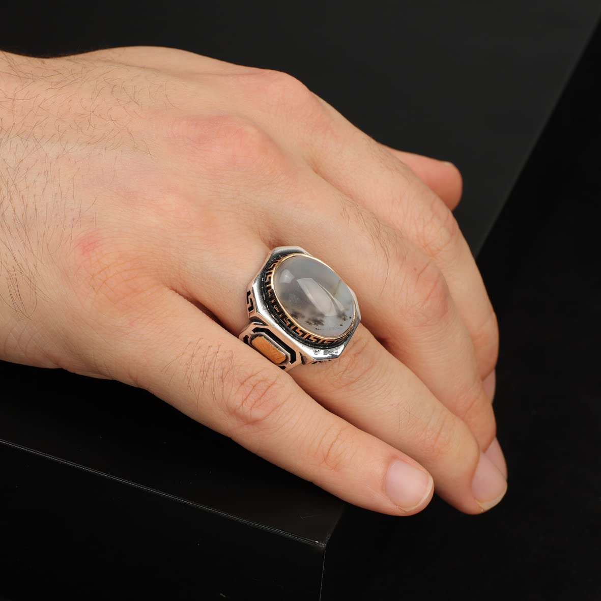 Natural Moonstone Ring
