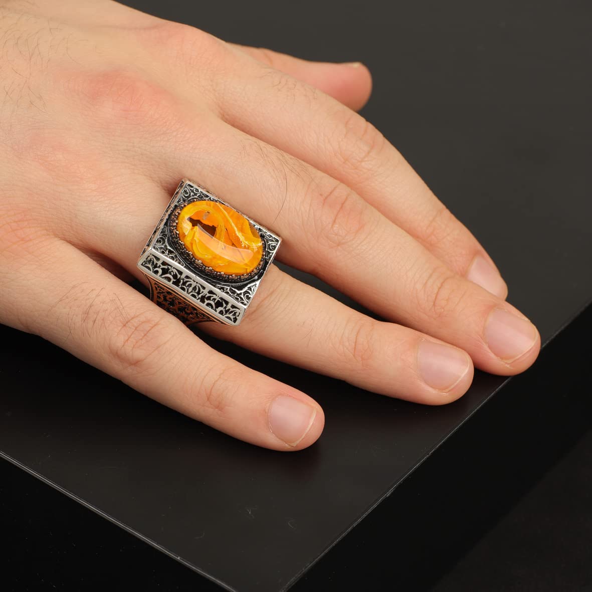 Men Handmade Ring