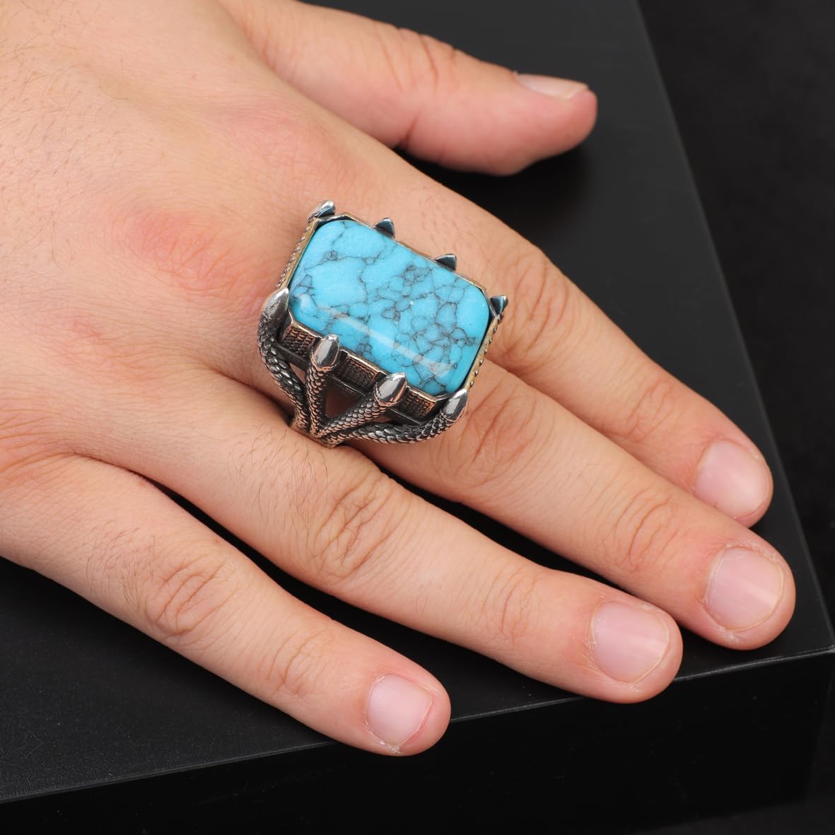 Men's Turquoise Ring