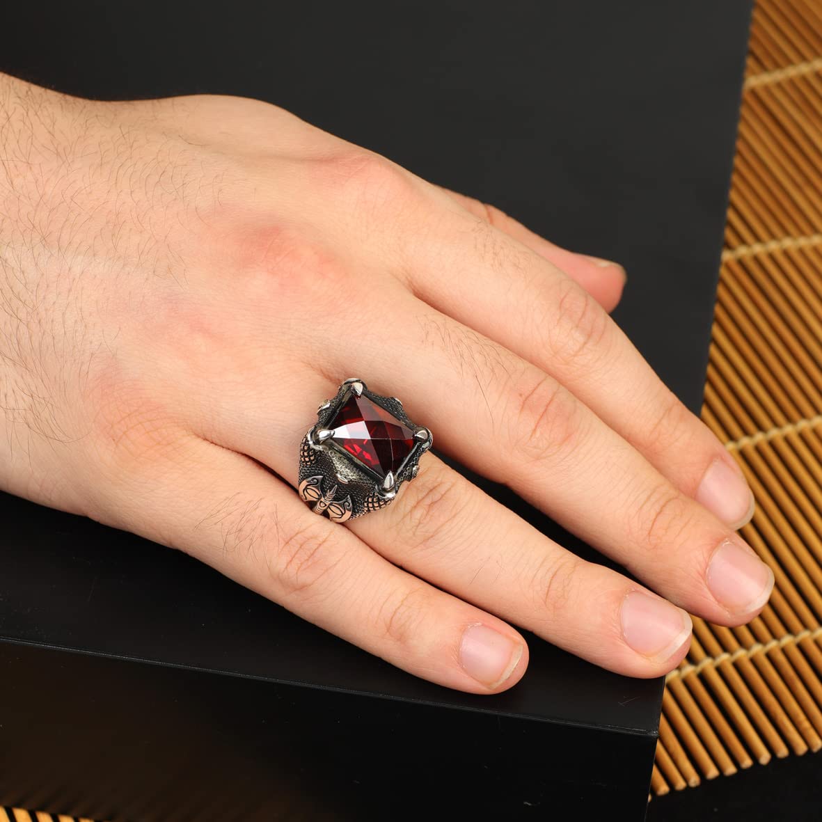 Ruby Ring Men