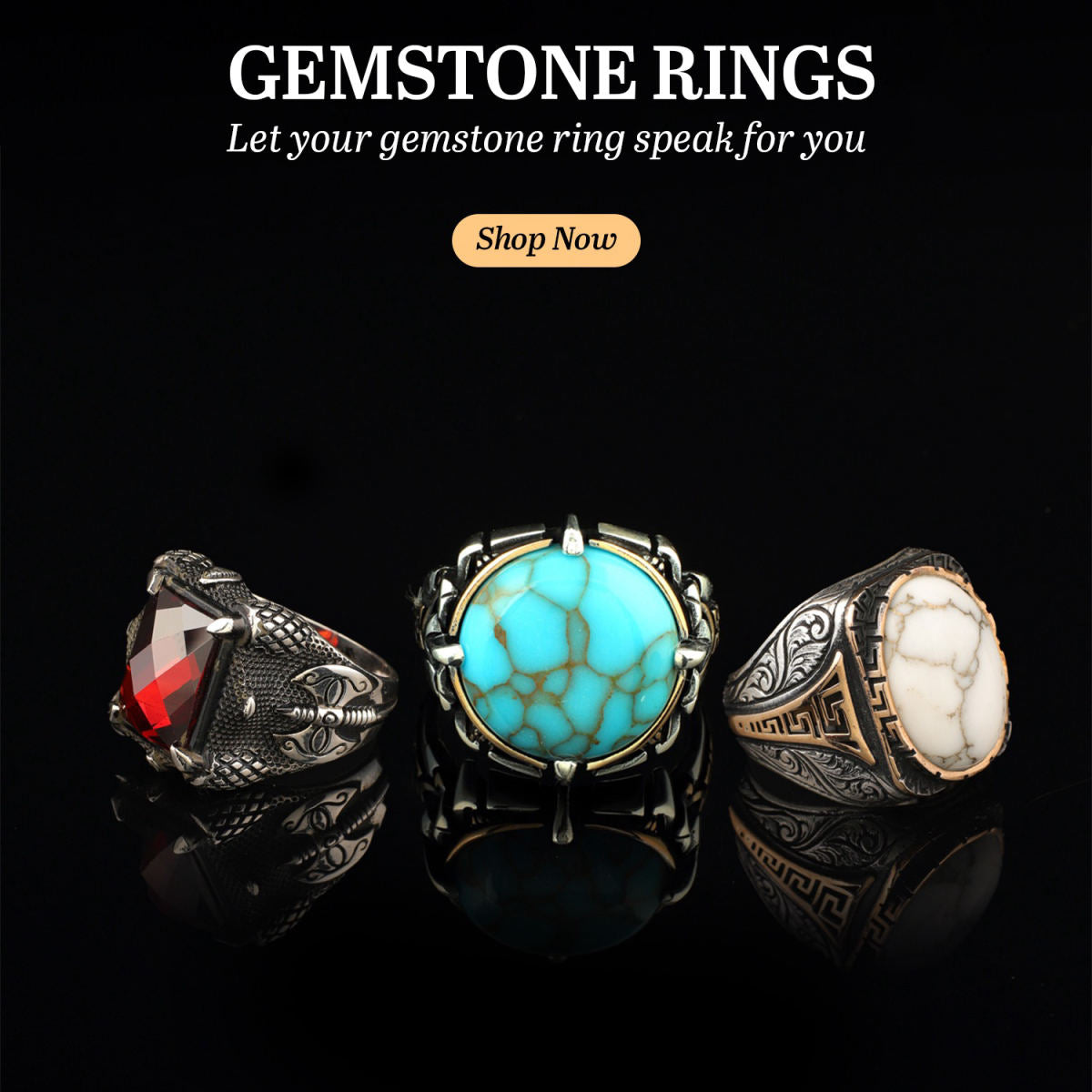 Gemstone Rings