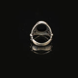 Onyx Ring Signet Ring Pinky Ring Ottoman Vintage 925 Sterling Silver Promise Engagement Gemstone Ring Gift for Husband — image 5