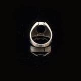 Onyx Ring Gemstone Ring Ottoman Statement Ring Vintage Ring Sterling Silver Ring Pinky Ring Silver Signet Ring Gift for Him — image 6