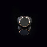 Onyx Ring Signet Ring Pinky Ring Ottoman Vintage 925 Sterling Silver Ring Promise Ring for Him Engagement Ring Gemstone Ring Gift for Husband Handmade — image 2