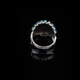 American Indian Chief Handmade Silver Men Ring — image 4